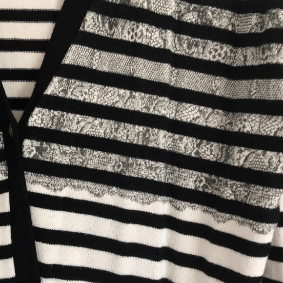 Black and white cardigan - Picture 3 of 3